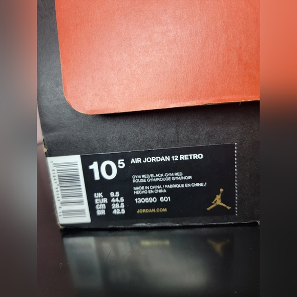 Air Jordan 12 Retro - Gym Red/Black - Picture 2 of 7